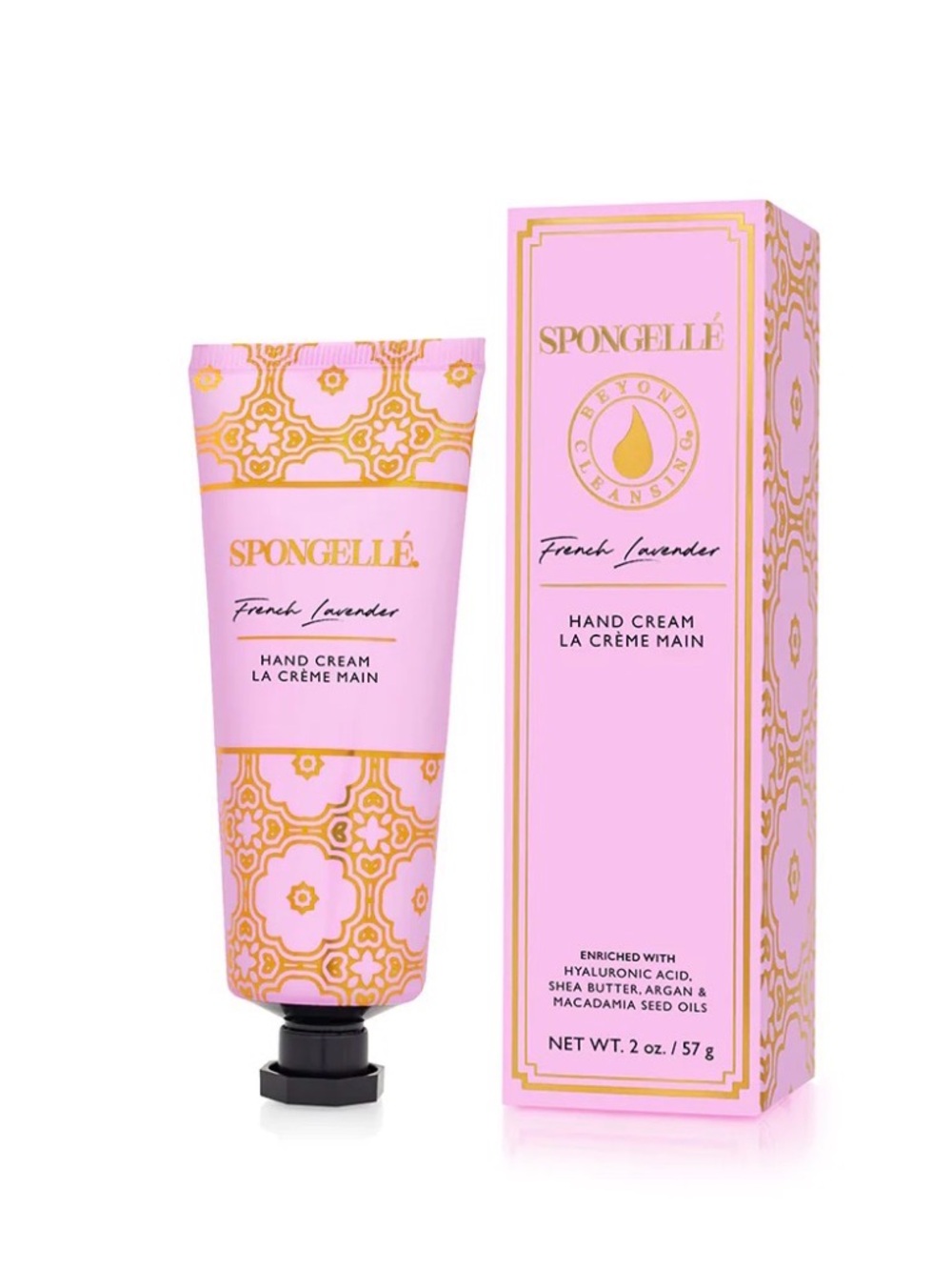NIB, Sealed Spongellé French Lavender Hand Cream 2oz / 57g - Picture 1 of 4